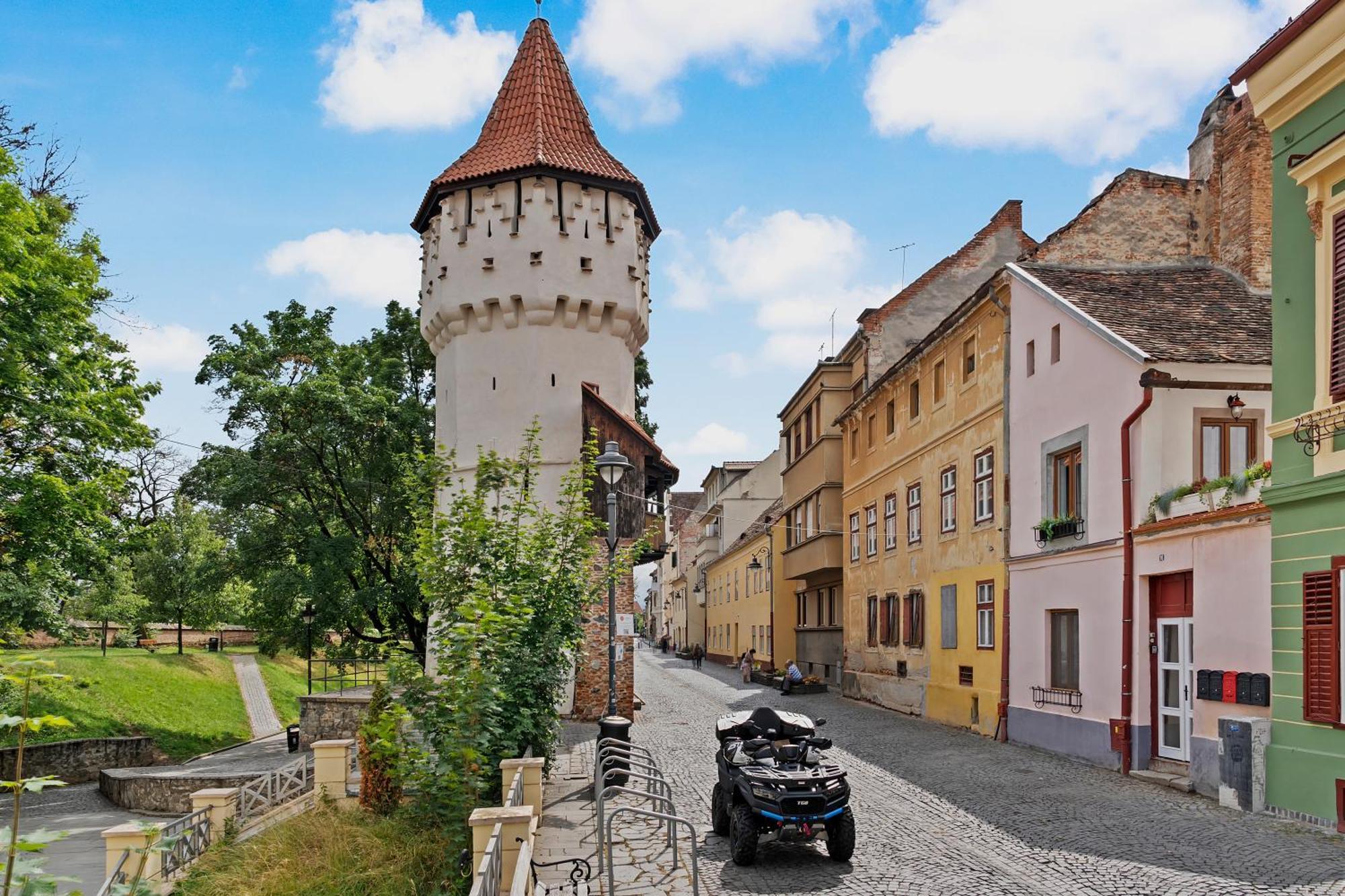 Gela'S Terrace Apartment Sibiu Buitenkant foto
